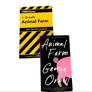 Animal Farm and Animal Farm Cliff Notes Paperback Bundle